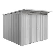 Förråd Biohort Dubbeldörr Avantgarde Eco A7 Silver 6,35M²