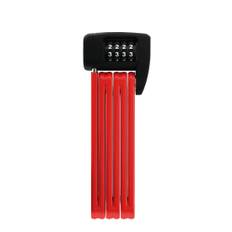 ABUS Reliable German Bicycle Key Foldable Rust Resistant Lightweight Folding Lock Blade Lock Dial Type Theft Prevention Security Level 7 BORDO LITE