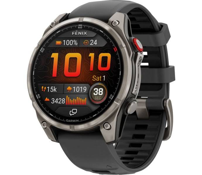 FENIX 8 PRO LTE SAPPHIRE AMOLED 47MM SPORTKLOCKA Graphite Unisex ONESIZE