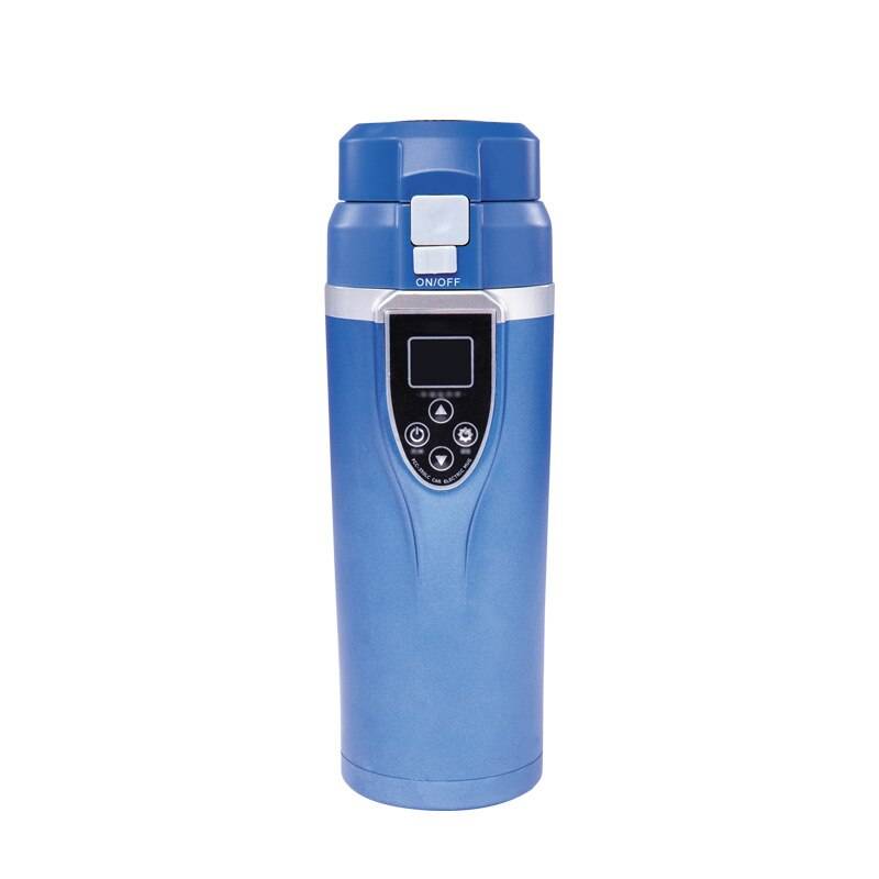 Bil bärbar elektrisk resa värmekopp 12-24v 350ml hållbart kaffe te kokande mugg vattenkokare auto tillbehör bil vattenkokare
