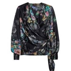 KARMAMIA INES BLOUSE- DAISY NOIR WILDFLOWER