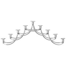 Georg Jensen Harmony Menorah lysestage, rustfrit stål