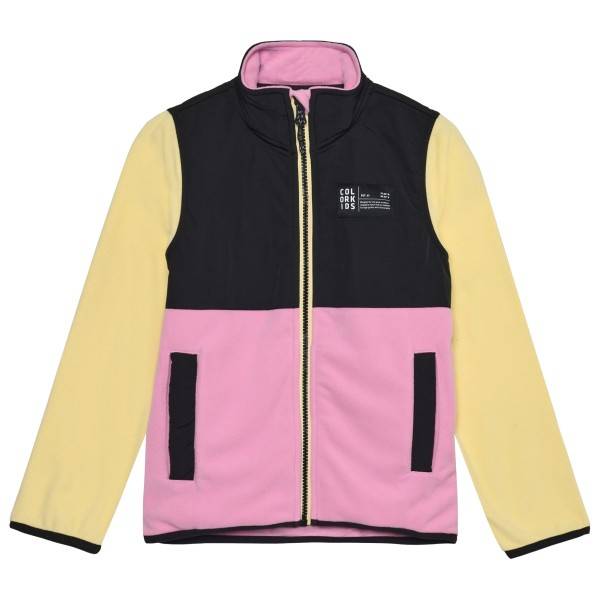 Color Kids Kid's Fleece Jacket Fleecejakke Børn størrelse 116 farve beige