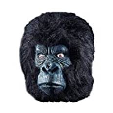 Carnival Toys 1154 – mask gorilla, latex, svart