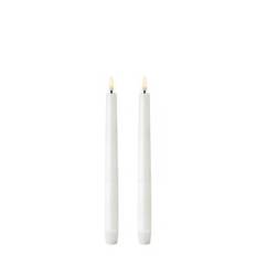 LED TAPER CANDLE TWIN PACK 2,3X25,5 CM | HVID