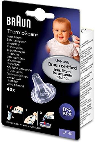 BRAUN ThermoScan skyddskåpor, 40 stycken