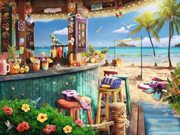 Ravensburger 12000743 puslespil 1500 stk Landskab