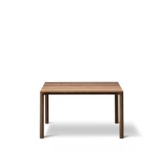 Fredericia Furniture - Piloti Table, 63 x 63 cm, Rökt ek - Soffbord - Hugo Passos