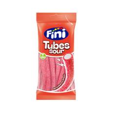 Fini Sour Tubes Strawberry 75g