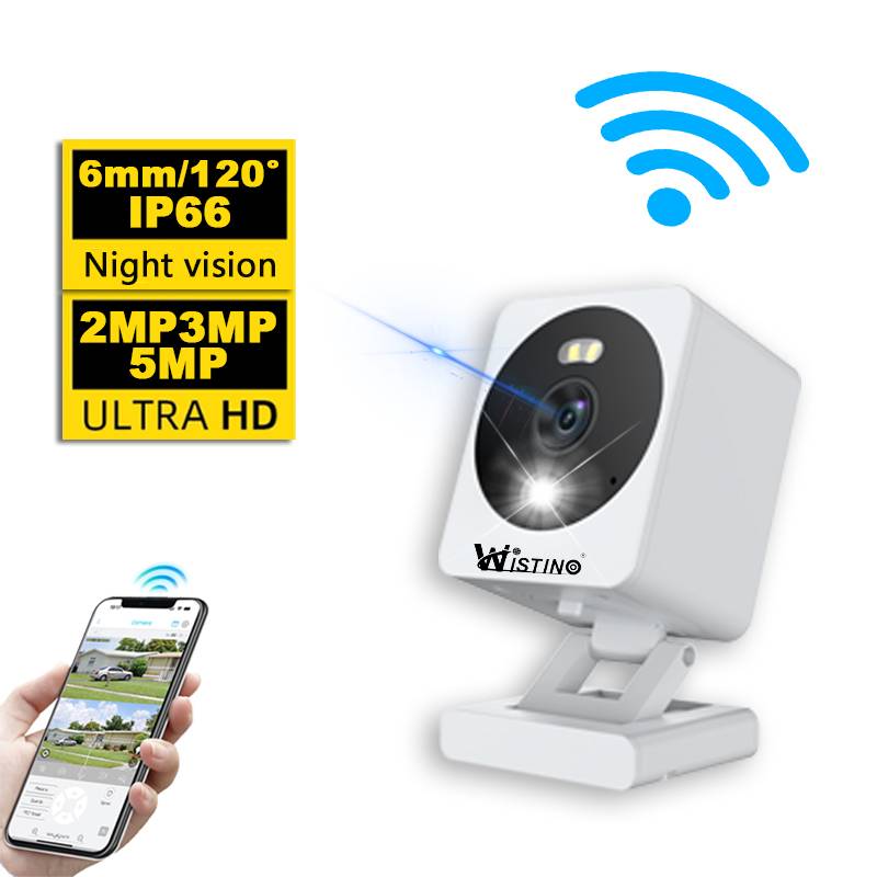 Wistino 3K 2024 indoor cctv wifi security cameras multi-function 120 degree wide angle wifi camera