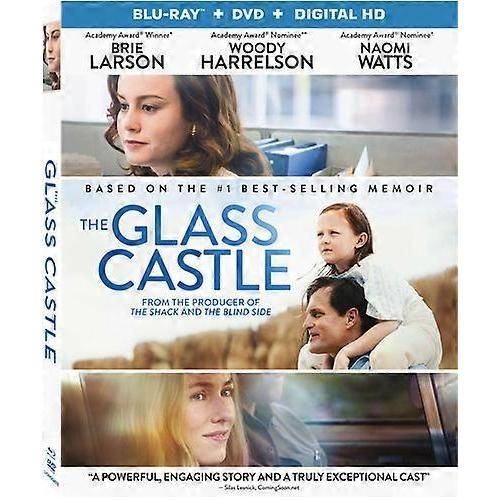 The Glass Castle  [Blu-Ray Region A: USA] Med DVD, Widescreen, 2-pack, Ac-3/Dolby Digital, Digital Theater System, Textad USA-import