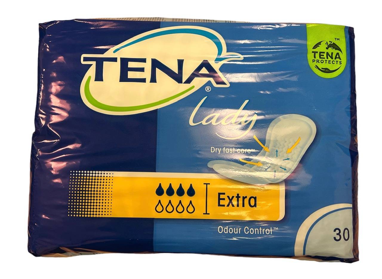 Tena Lady drypbind extra 30 stk.