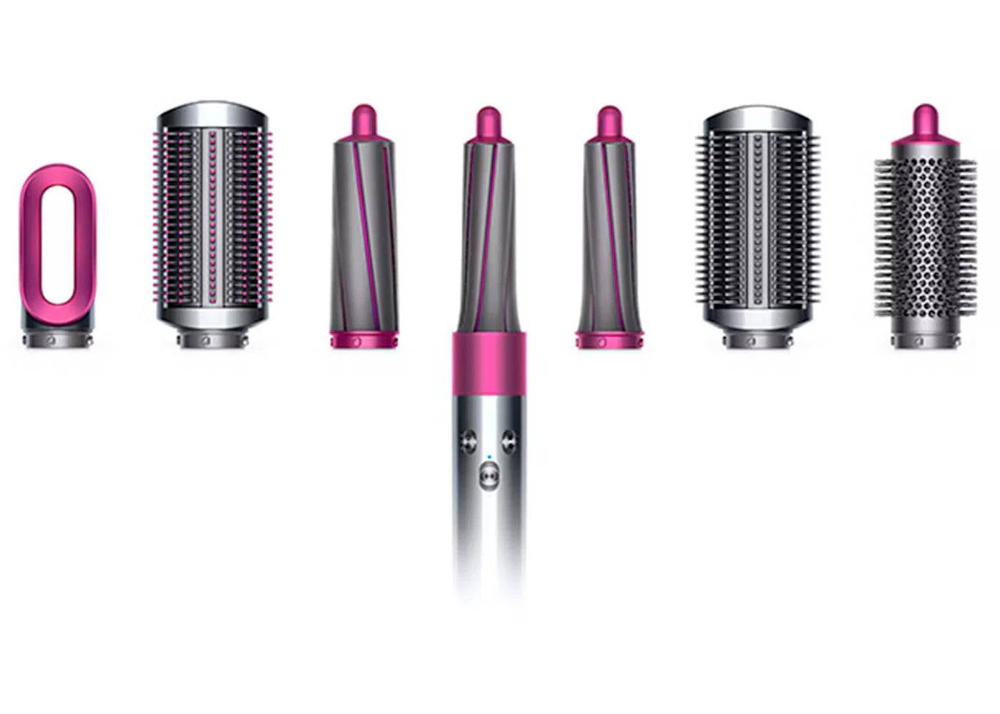 Dyson Airwrap Complete Hair Styler (UK Plug) 310725-01 Nickel/Fuchsia - One Size (One Size)