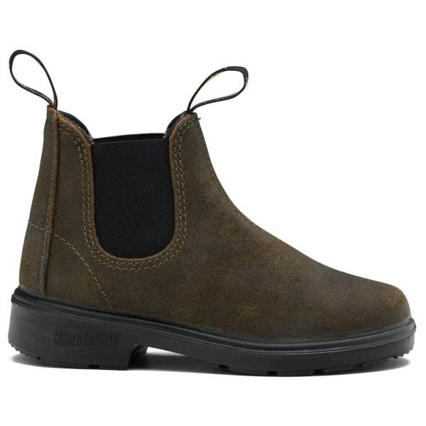 Blundstone Kid's #2496 Waxed Suede Fritidsstøvler Børn størrelse 34,5 farve sort