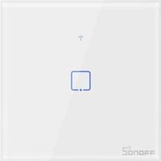 Sonoff t2 tx smart panel wifi smart switchar med 2/1 gängar för alexa hållare google home mini smart home eu & uk & us - T2 uk 1c