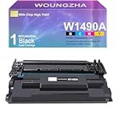 Woungzha 149A W1490A 149X W1490X Tonerkassett med chip för Laserjet Pro 4002dw 4002dn MFP 4102dw 4102fdw 4102fdn skrivare (149A, 2900 sidor)