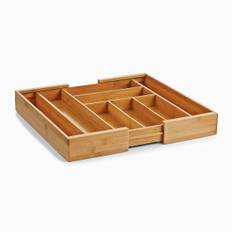 Zeller - Justerbar bestikbakke - Natur - 43cm x 58cm x 6,5cm - Erika