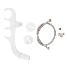 Ultra Slim Bidet Toilet Seat Attachment Dual Nozzle Self Cleaning Feminine Butt Wash Bidet