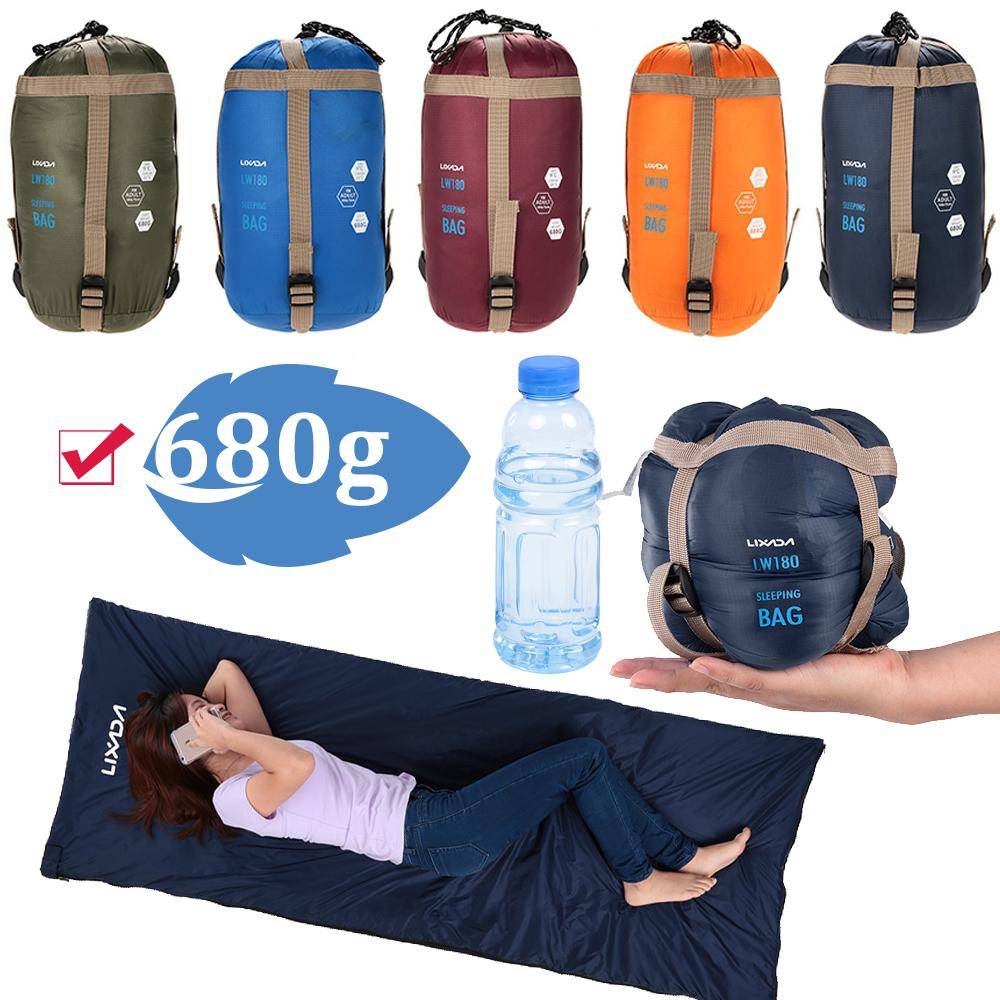 Utomhusbruk Camping Kuvert Sovpåse Camping Sovpåse Lat Påse Resa Vandring Multifunktionell Ultralätt 680g