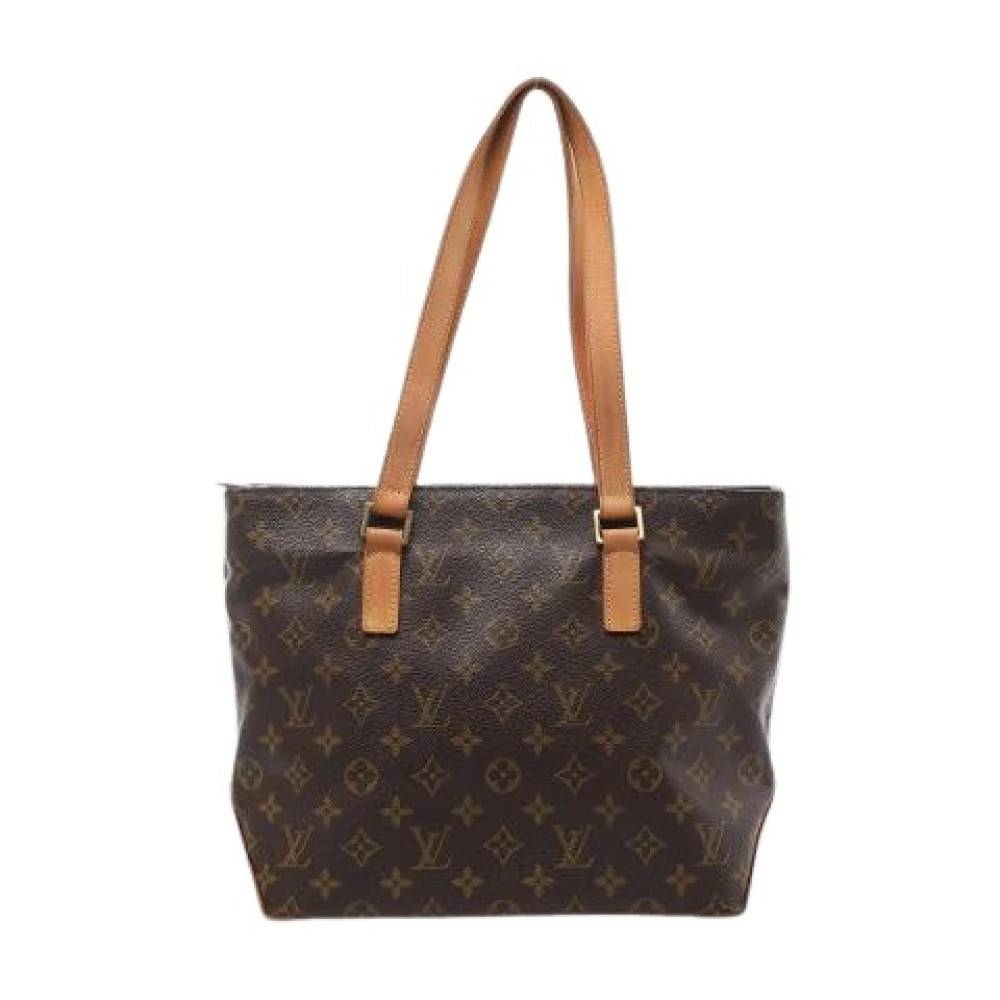 Louis Vuitton Vintage Pre-owned Cabas Piano Tote - Vintage - Dame - Brun - ONE SIZE - Uld