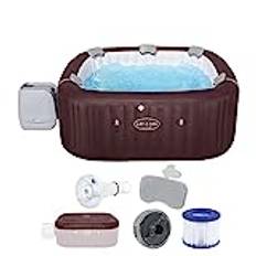 Bestway LAY-Z-SPA WLAN-Whirlpool Maldives HydroJet Pro 201 x 201 x 80 cm, eckig