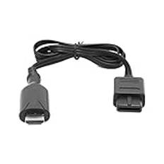 Yctze N64 a, 3 visningslägen för N64 till HD-kabel Multimedia Interface Adapter Plug and Play HD-videokonverterare med strömkabel