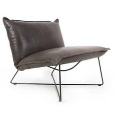 Jess Design Earl Low Back Lounge Chair - Aurula Black