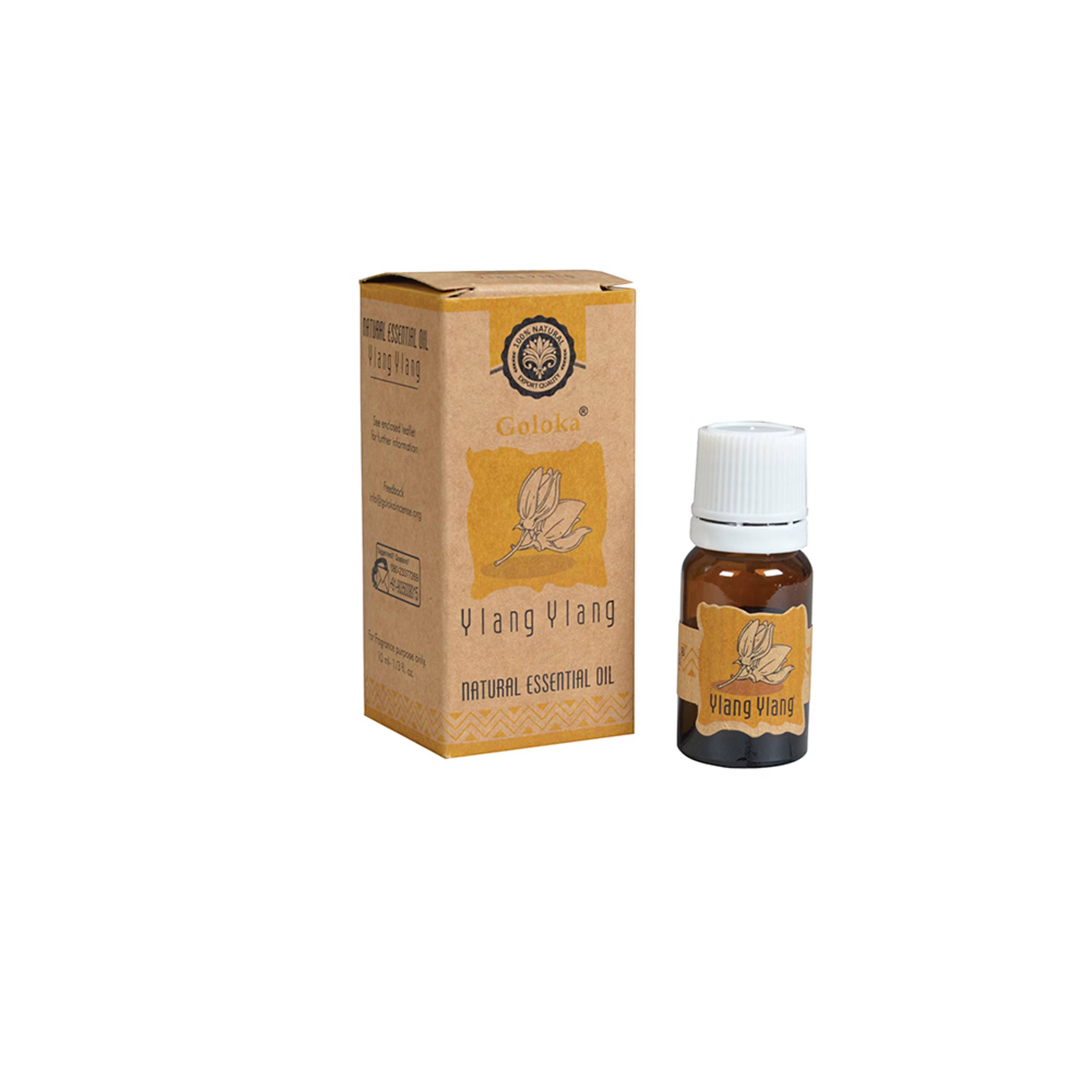 Ylang Ylang, Eterisk Olja 10ml, Goloka