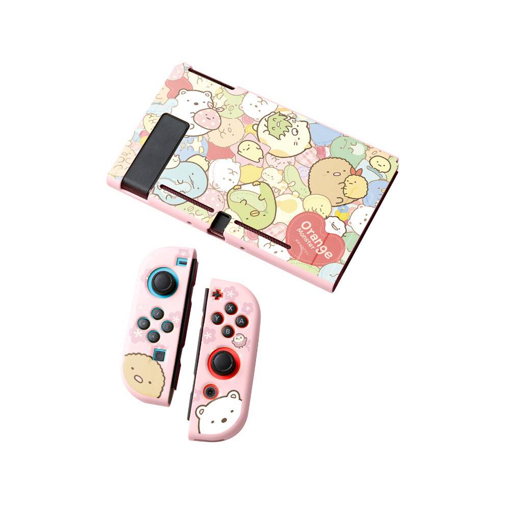 Udsøgt mønstret beskyttelsescover til Nintendo Switch, blødt stødsikkert cover med ergonomisk design, god kvalitet, god kvalitet, god kvalitet