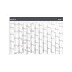 Mayland Kæmpekalender Moderne 1x13 mdr. papir rør 2025