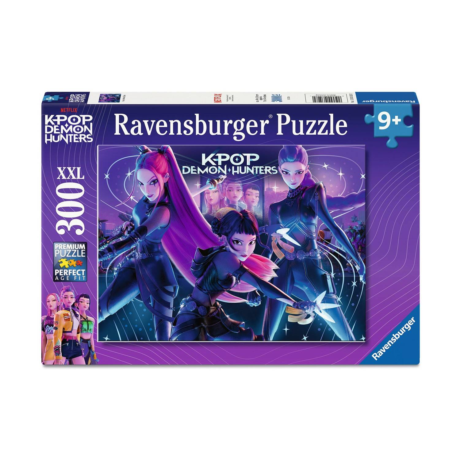 Puzzle: K-Pop Demon Hunters XXL - Rumi, Mira & Zoey (300pcs)