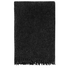 Ullpläd - 100 % ren ny ull - Høie of Scandinavia ullpläd - Falketind koksgrå - 120x180 cm