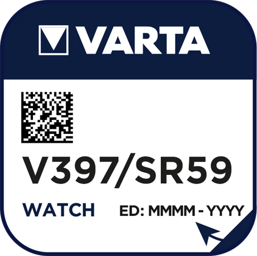 Varta Klockbatterier SR 59, 396 1,55V 1-Pack