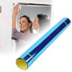 Spegeldekal, 50X100 Cm Självhäftande Home Gym Spegel PVC Dörrspegel Spegeldekaler Dekal för Vägg, Dörr, Fönster, Plast, Metall, Keramiska Plattor