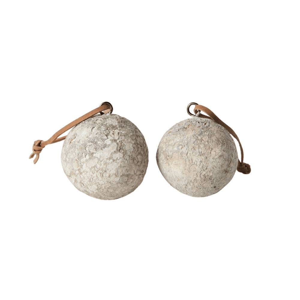 Muubs Luna Dekorationskula (2 st.) Grey Medium