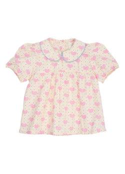 Bluse m. hjerter - HEART AOP 98