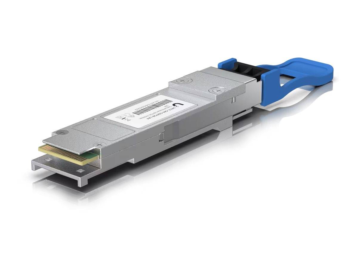 Ubiquiti UniFi QSFP28 transceivermodul 100 Gigabit Ethernet --> I externt lager, forväntat leveransdatum hos dig 03-05-2026