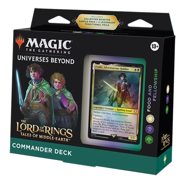 The Lord of the Rings: Tales of Middle-earth Commander Deck - Food and Fellowship