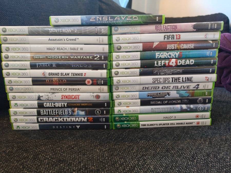 Xbox 360 spelpaket - 27 spel