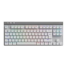 Logitech G G515 - Tangentbord - LIGHTSPEED - TKL - bakgrundsbelyst - trådlös - USB, Bluetooth, 2.4 GHz - QWERTY - USA, internationellt - tangentbrytare: GL Tactile - vit