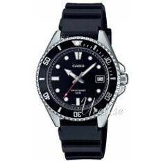 Casio MDV-10-1A1VEF Timeless Collection Standard Sort/Resinplast Ø38.5 mm