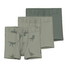 Name It Boxershorts - Noos - NmmTights - 3-pak - Agave Green - Name It - 2 år (92) - Boxershorts