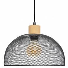Hänglampa Metall Svart "Sam" D.30 cm