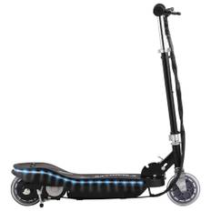 vidaXL Elektrisk sparkcykel med LED 120 W svart