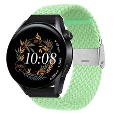 Flettet Elastik Armbånd Huawei Watch GT3 (42mm) - pistachio