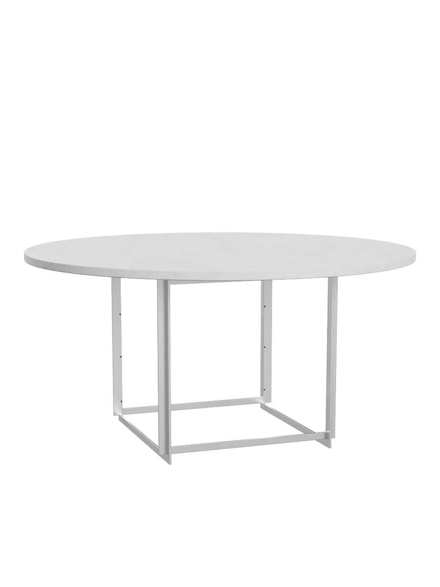 PK54 Bord, H72,5 cm af Poul Kjærholm Valset marmor, hvid - Jacobsen Plus