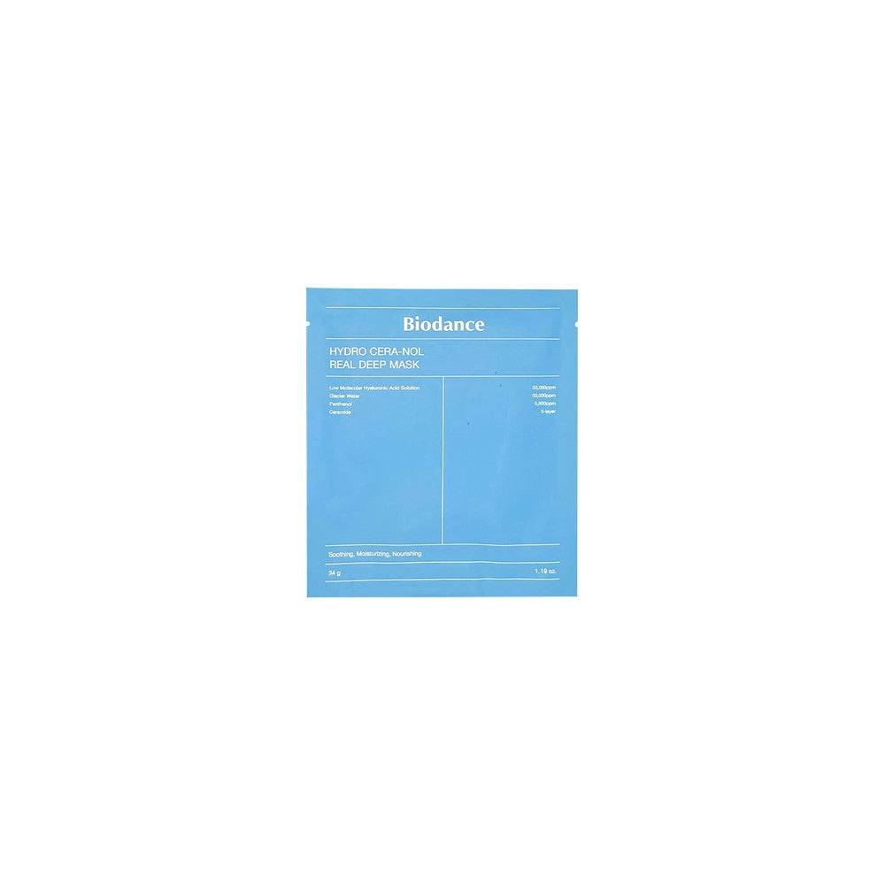 Biodance Hydro Cera-Nol Real Deep Maschera per un'idratazione intensiva 34 g 34 ml