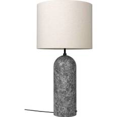 GUBI - Gravity XL Low Gulvlampe Grey Marble/Canvas