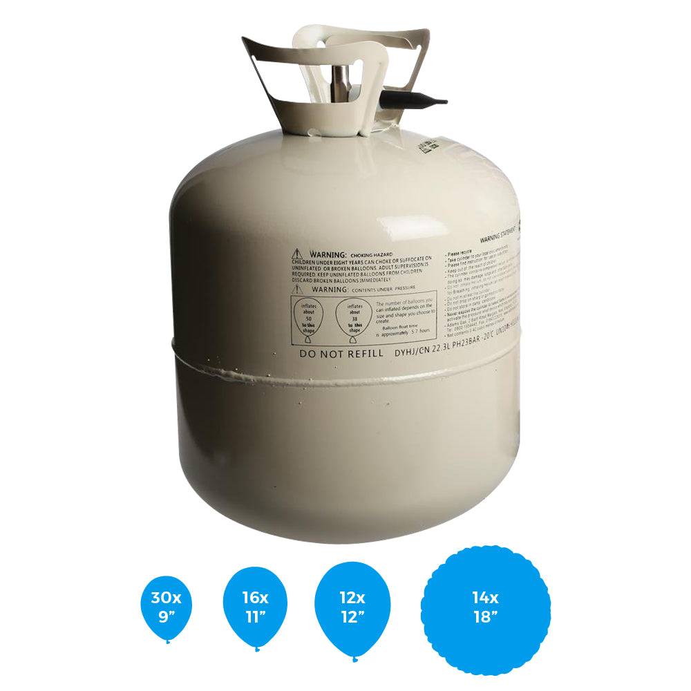Helium Balloon Gas Canister - Fills up to 30 x 9 Balloons