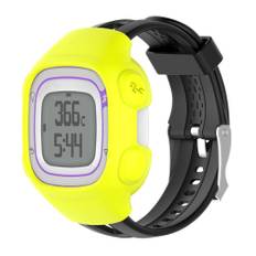 Garmin Forerunner 10 beskyttelsesskal til uret (herre) i blødt silikone - Gul